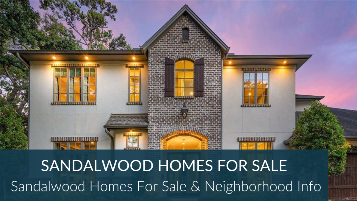 Sandalwood Homes For Sale