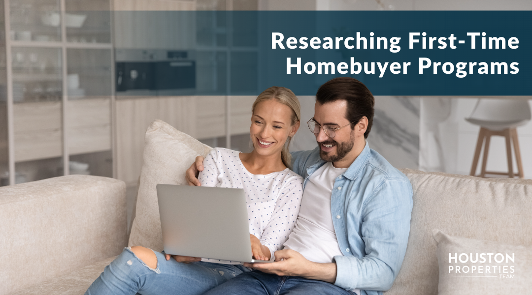 Research first-time home buyer programs, loans, and grants