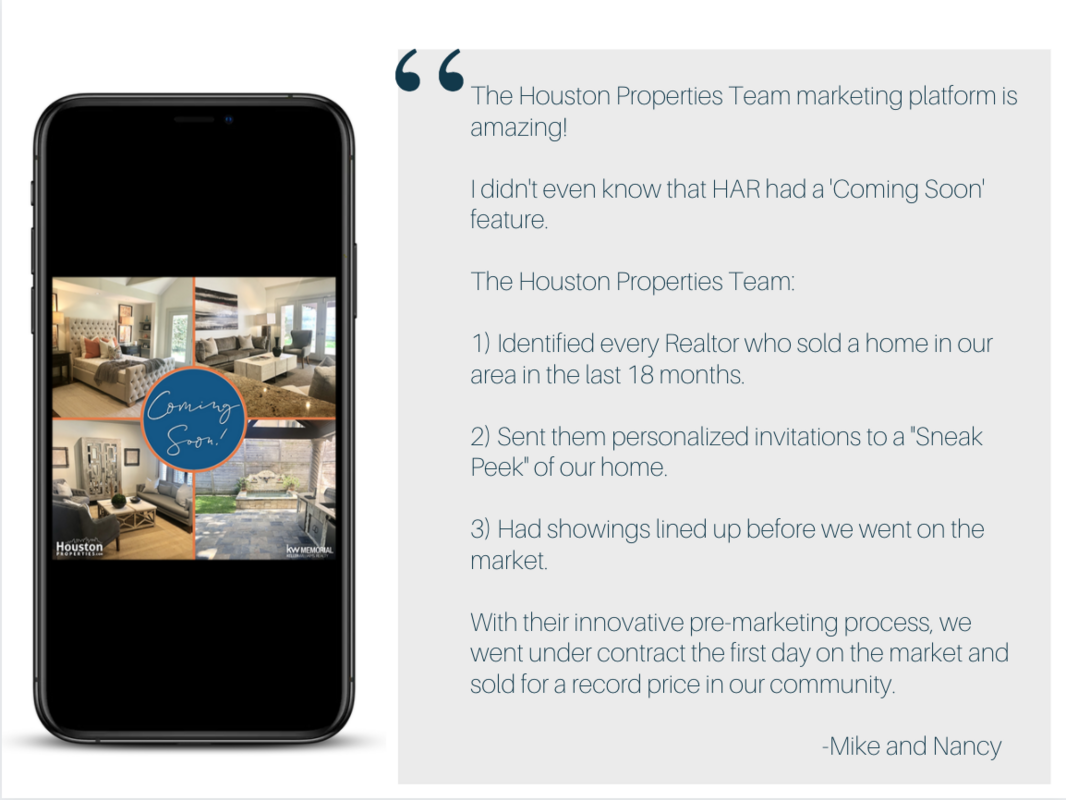 Our Innovative Pre-Marketing Delivers Results