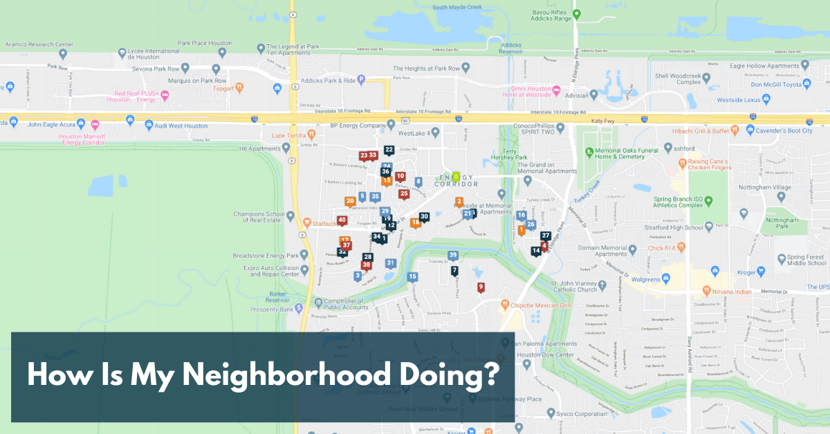 How Is My Neighborhood Doing?