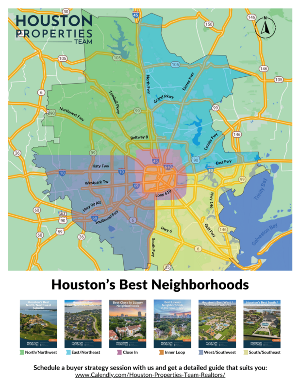 Houston Neighborhoods Map