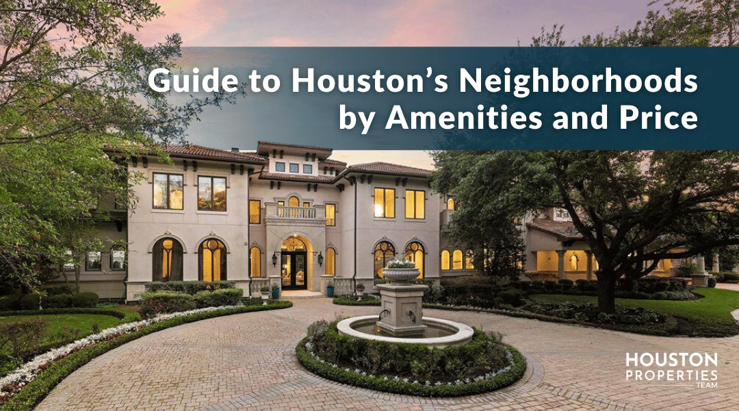 Neighborhood Guides by Amenities and Price