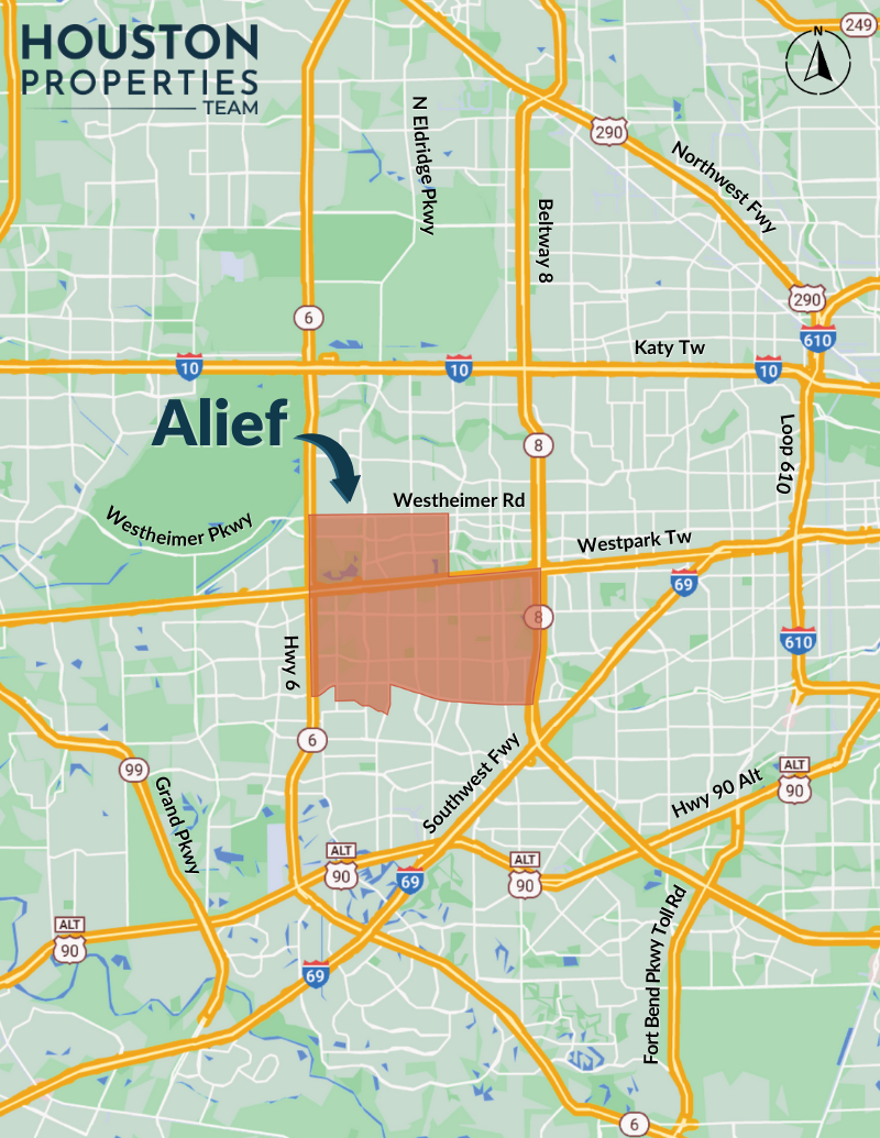 Alief Map
