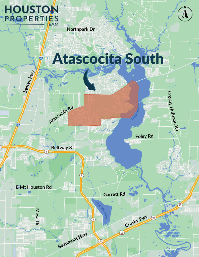 Atascocita South Map