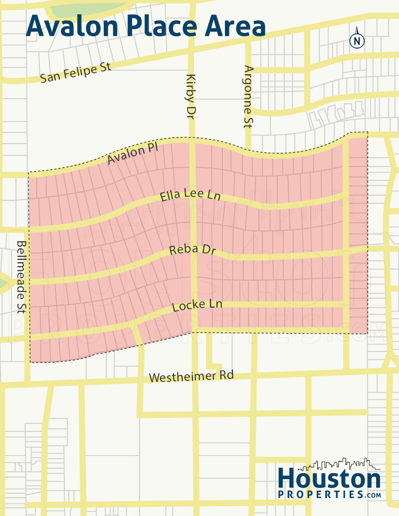 Map of Avalon Place