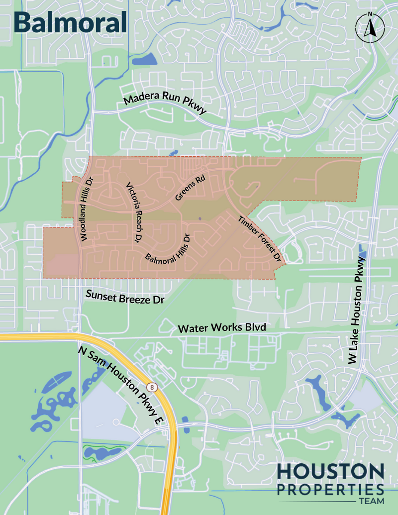 Map of Balmoral