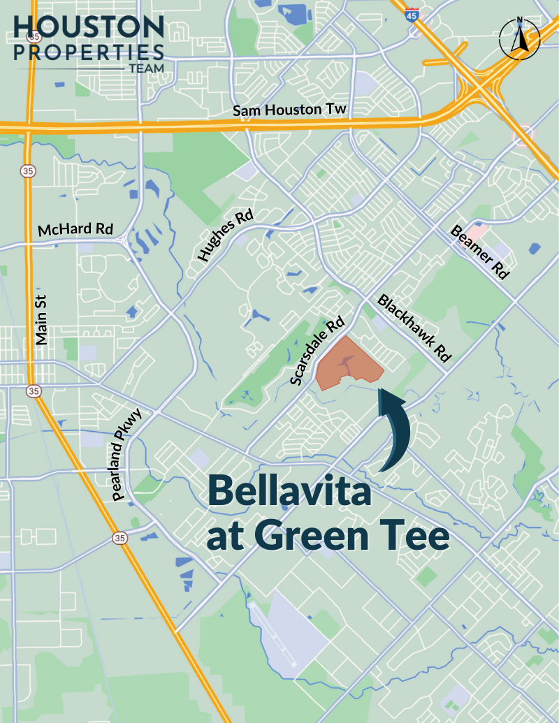 Bellavita at Green Tee Map