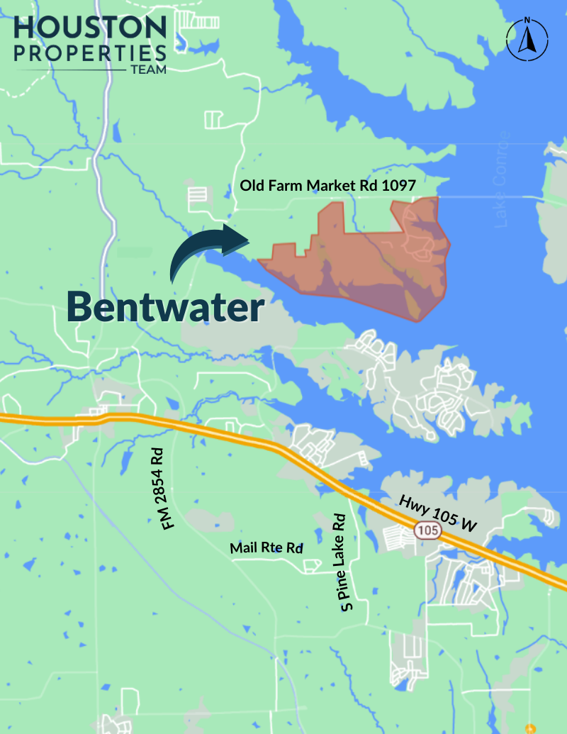 Bentwater Map