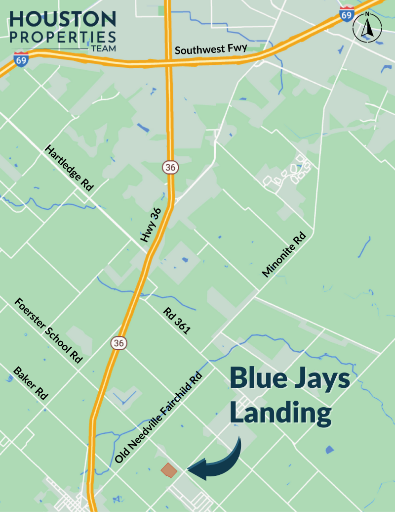 Blue Jays Landing Map