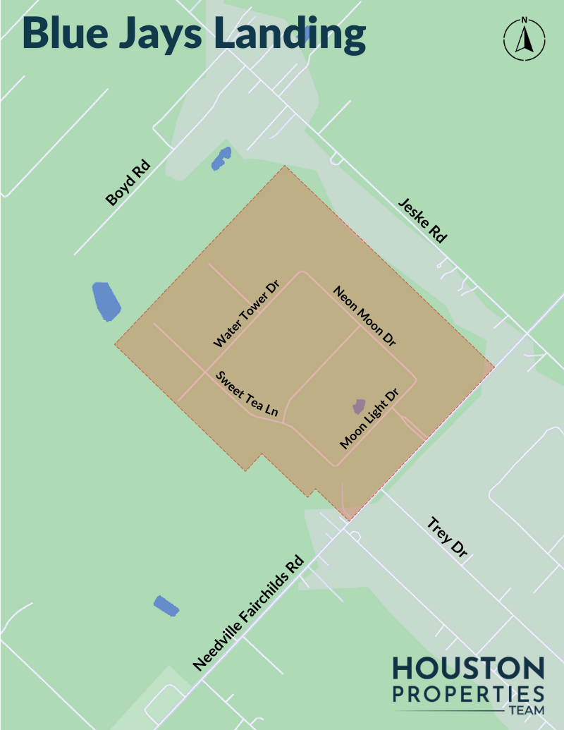 Map of Blue Jays Landing