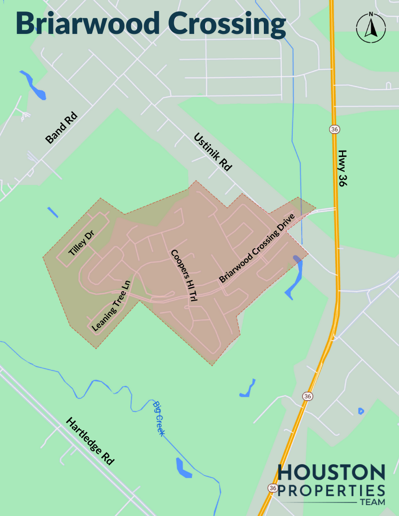 Map of Briarwood Crossing