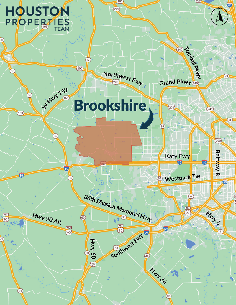 Brookshire Map