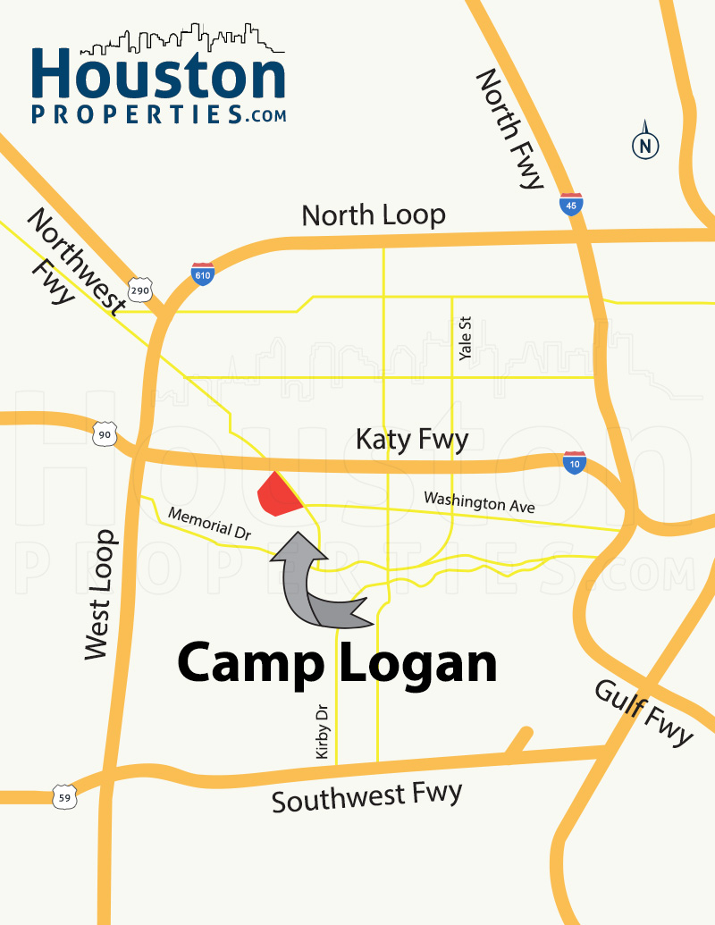 Camp Logan Map