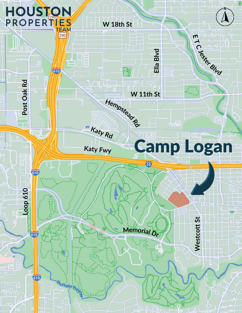 Camp Logan Map