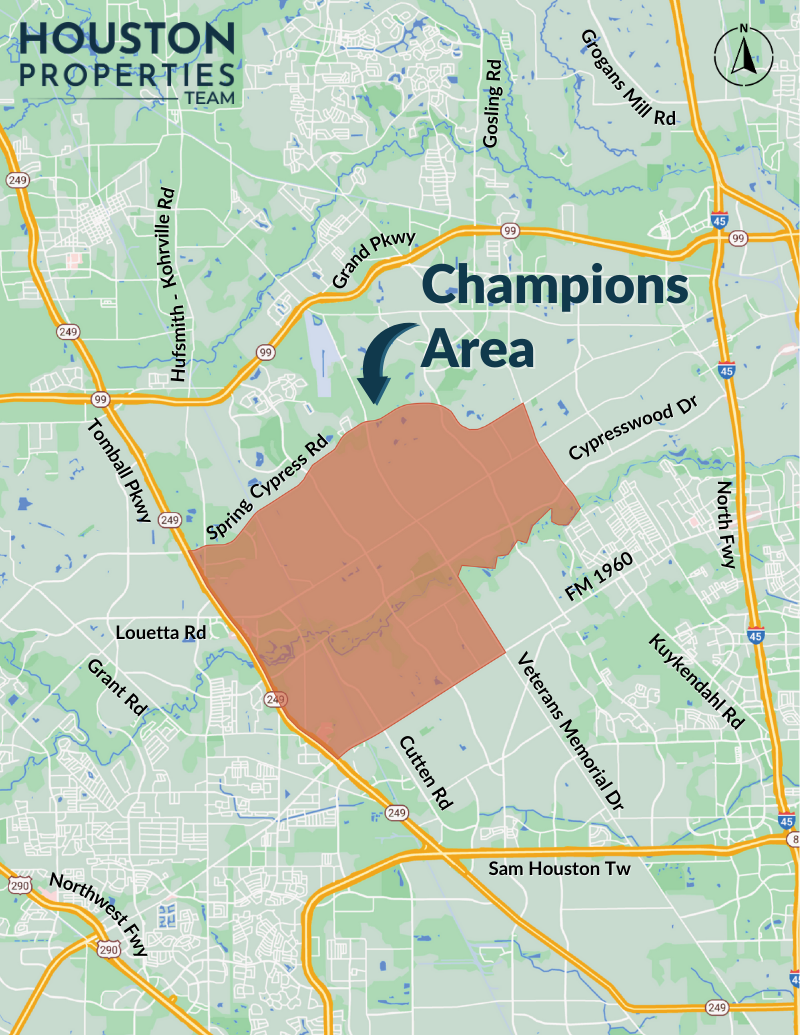 Champions Area Map