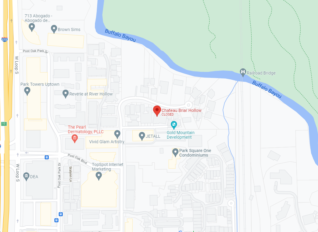 Map of Chateau Briar Hollow