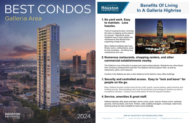 Condos - Galleria Area Guide