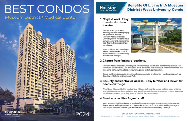 Condos - Museum District / Med Center Guide