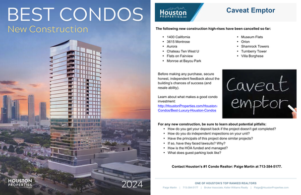 Condos - New Construction Guide