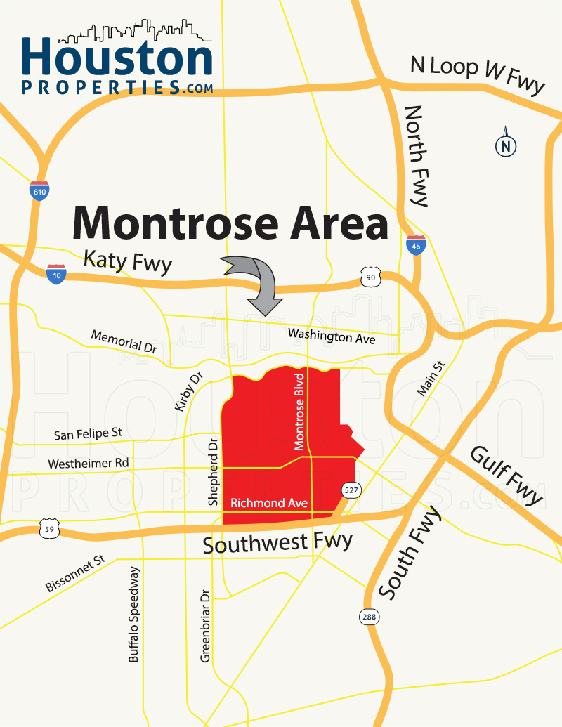 Courtlandt Place Map