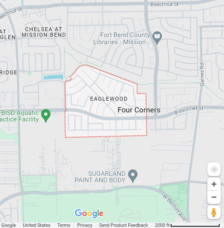 Map of Eaglewood (Master Planned)