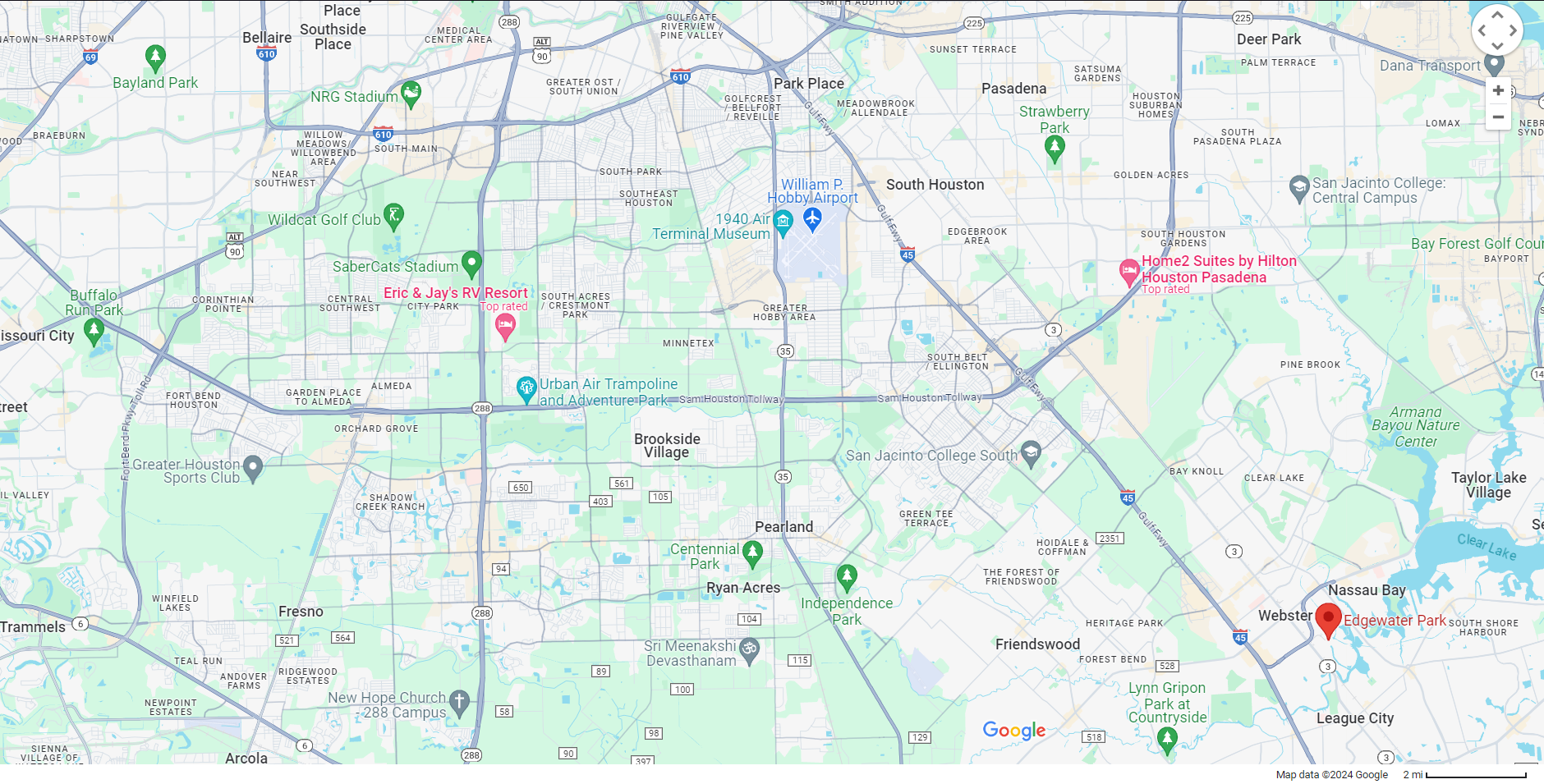 Edgewater (Master Planned) Map