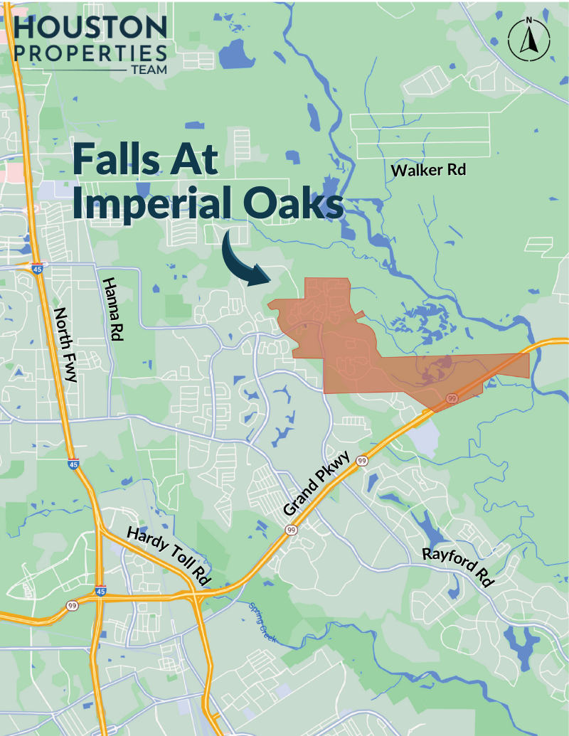 Falls at Imperial Oaks Map