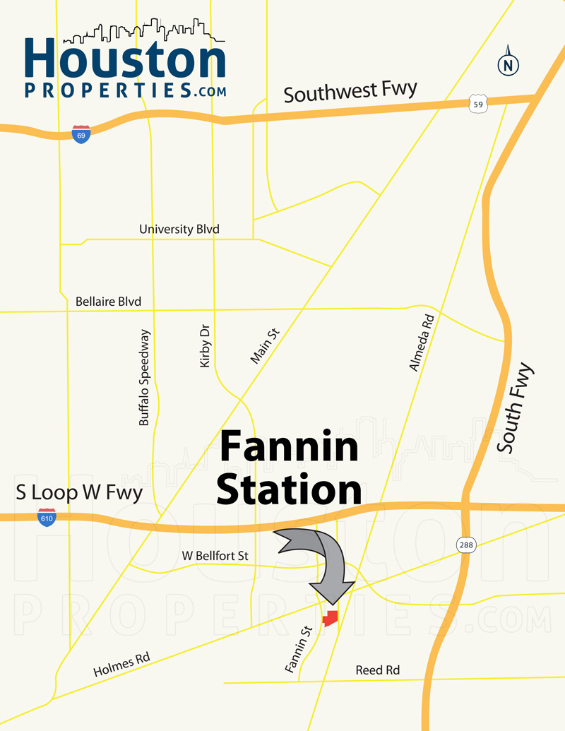 Fannin Station Map