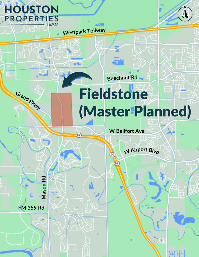 Fieldstone (Master Planned) Map