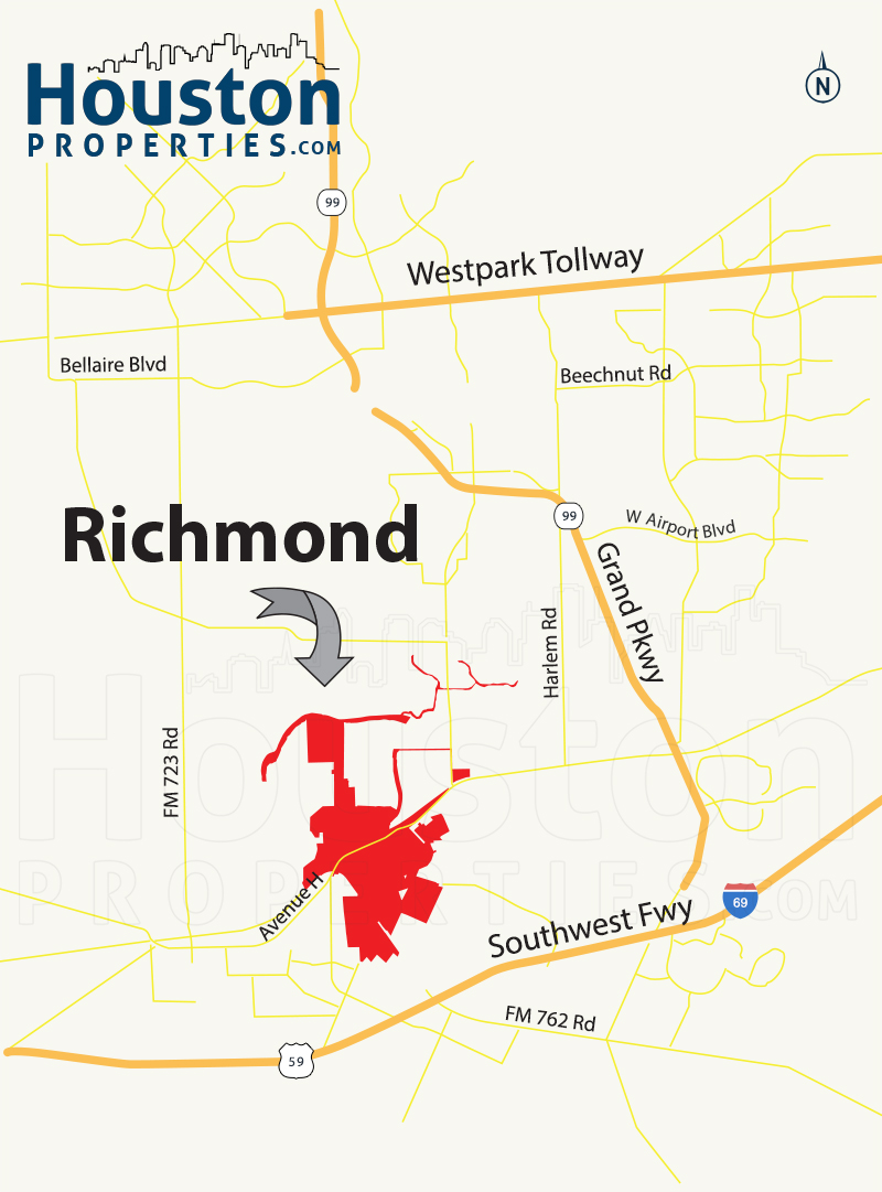 Fort Bend County North / Richmond Map