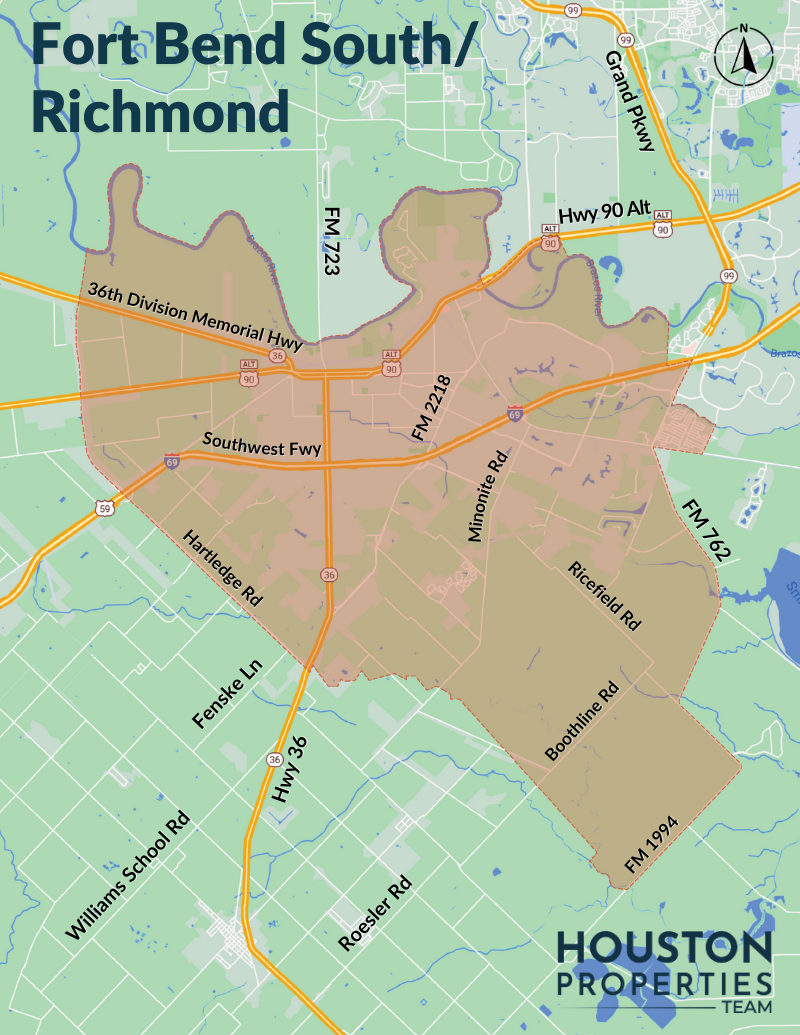 Map of Fort Bend South / Richmond