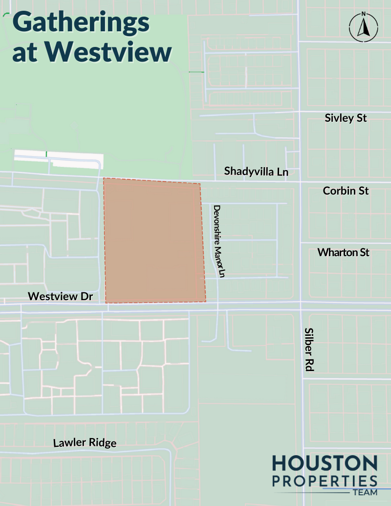 Map of Gatherings at Westview