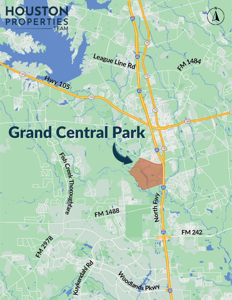 Grand Central Park Map