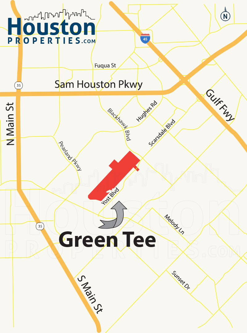 Green Tee Terrace Map
