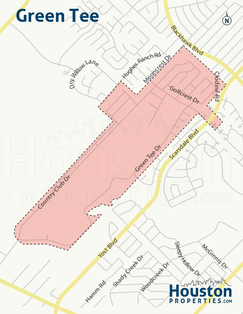 Map of Green Tee Terrace