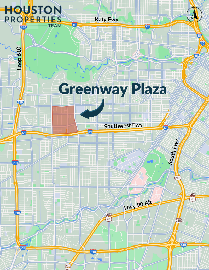 Greenway Plaza Map