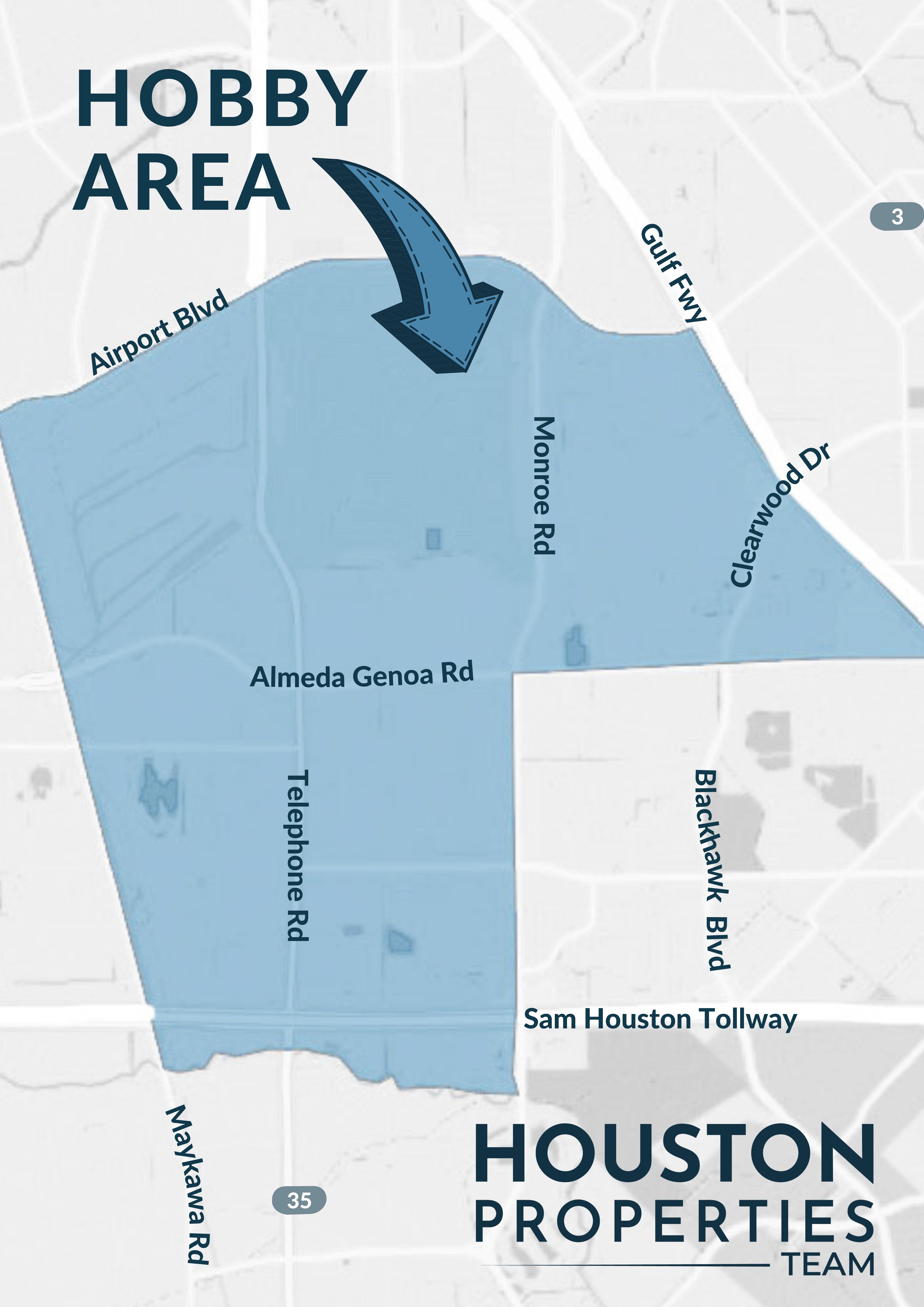 Map of Hobby Area