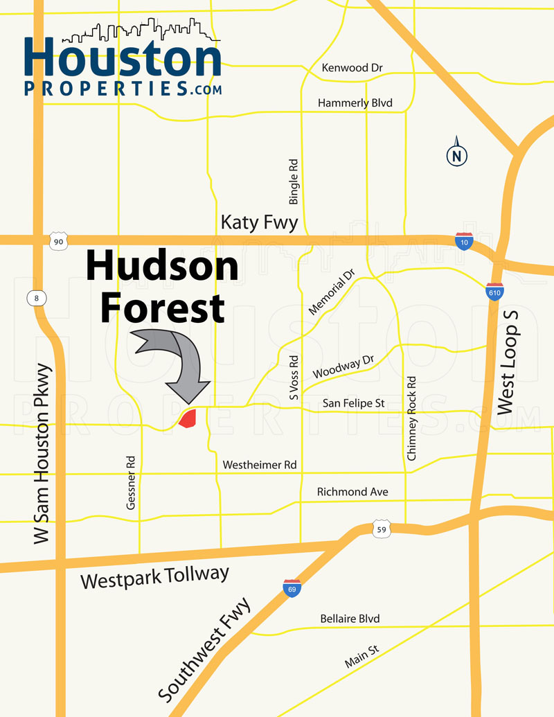 Hudson Forest Map