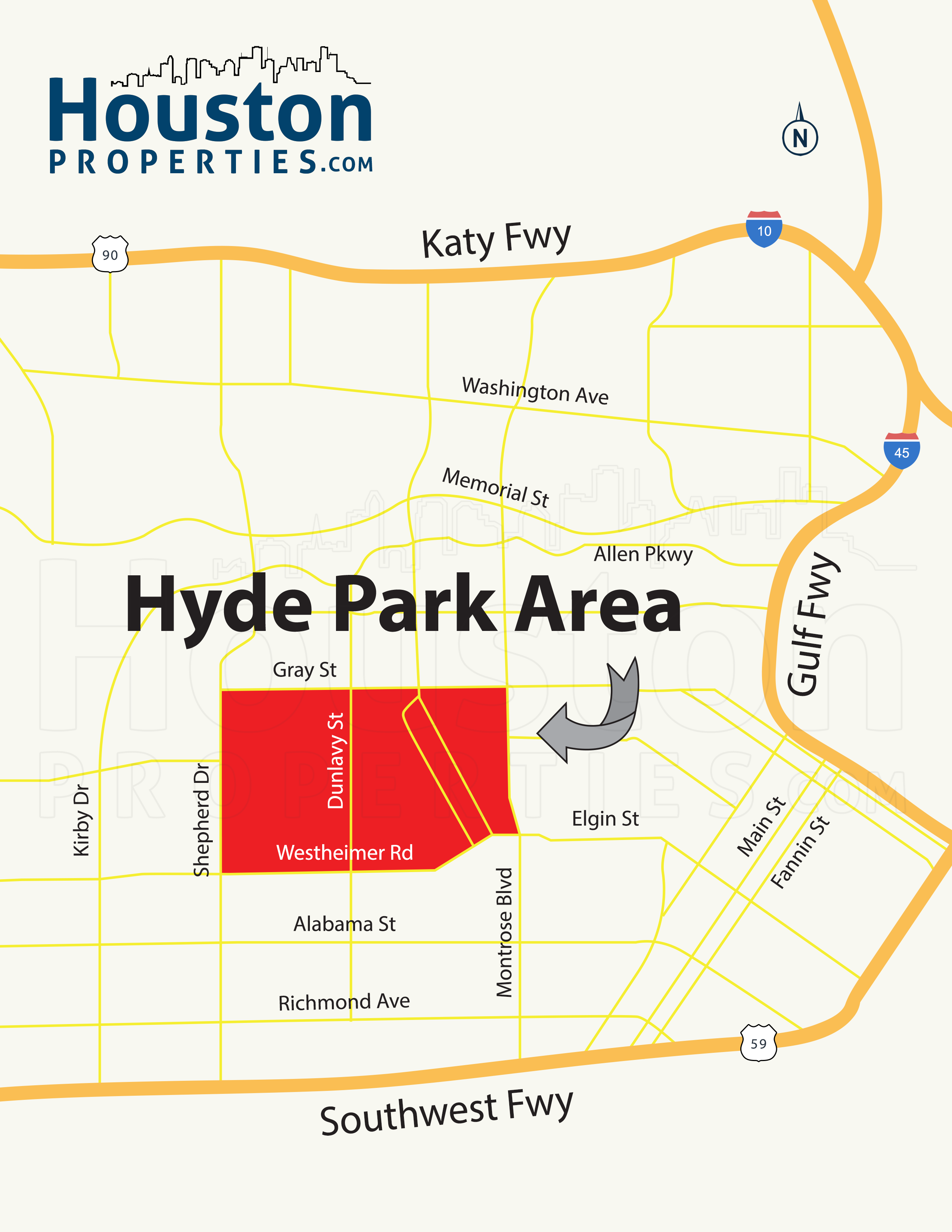 Hyde Park Map