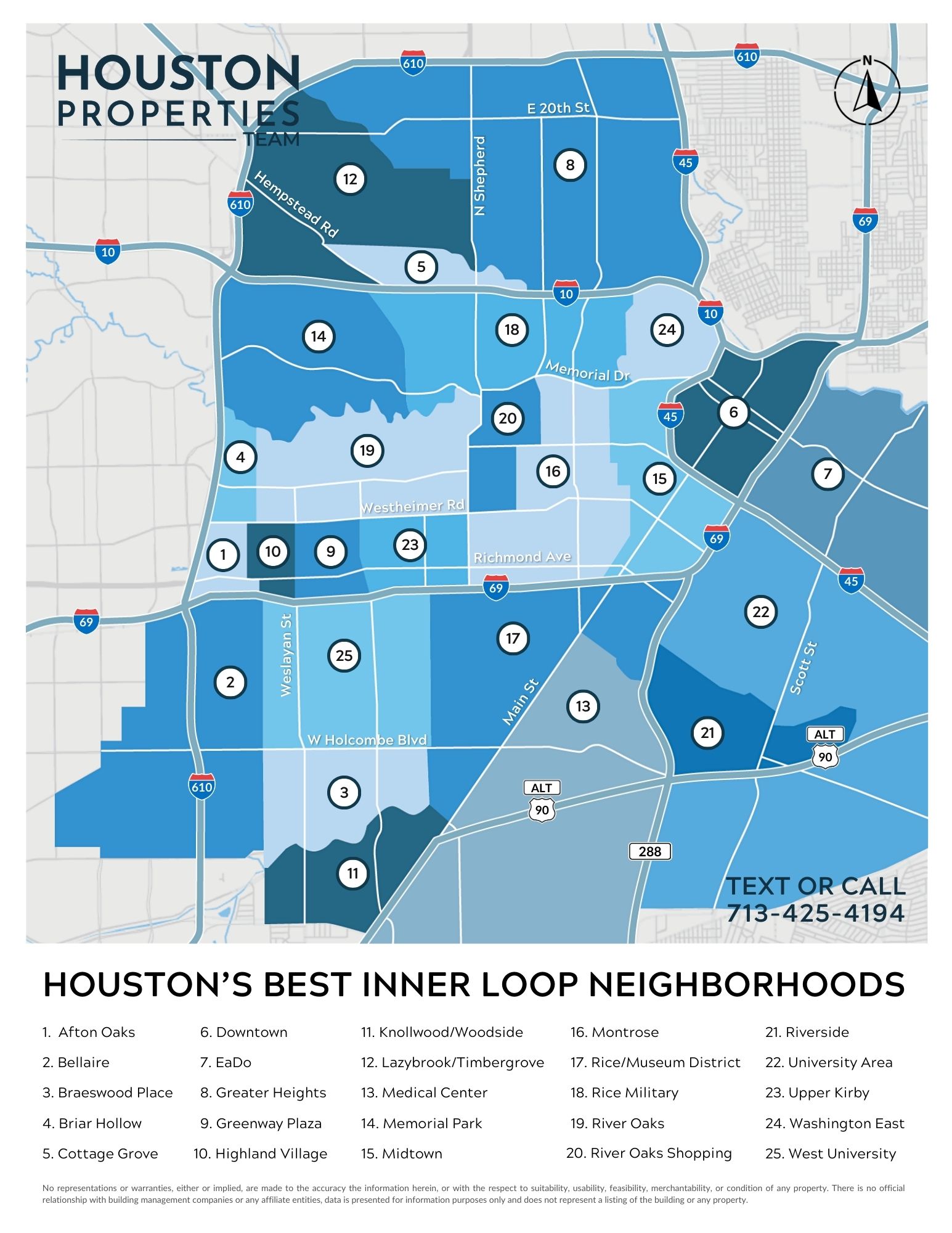 Map of Inner Loop - Best Neighborhoods Guide