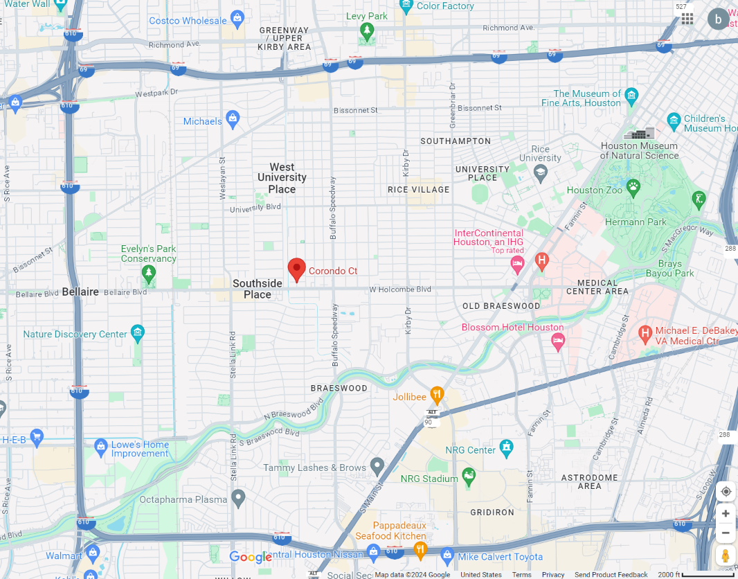 Map of Kent Place