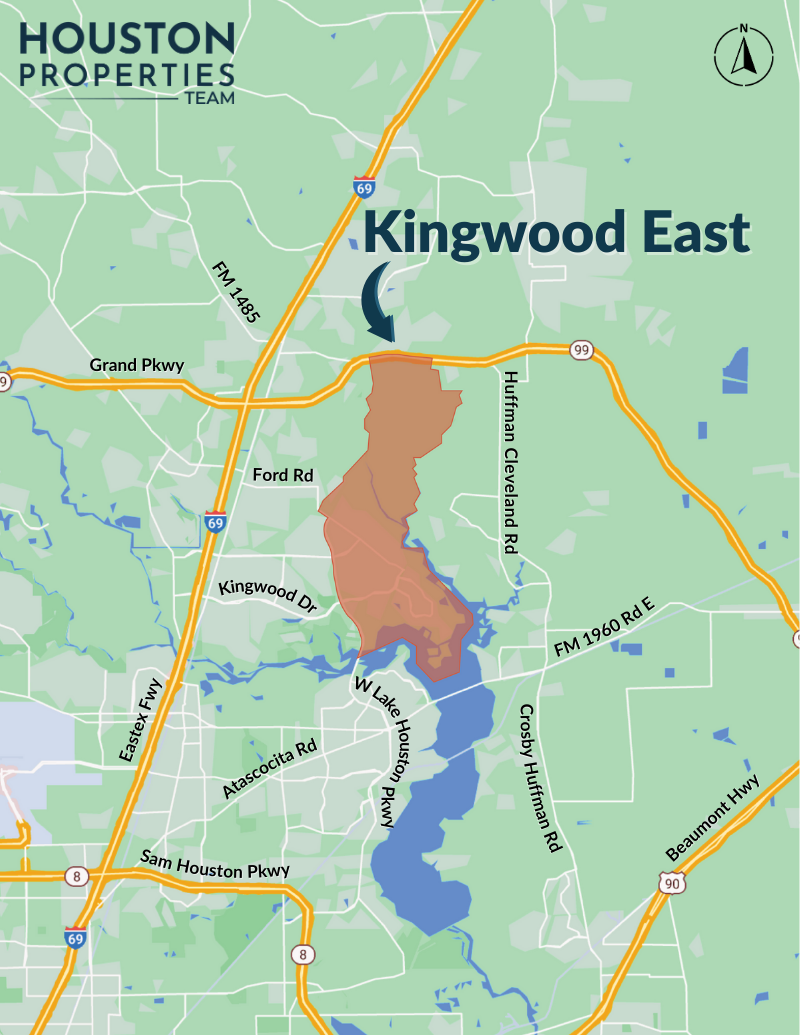 Kingwood East Map