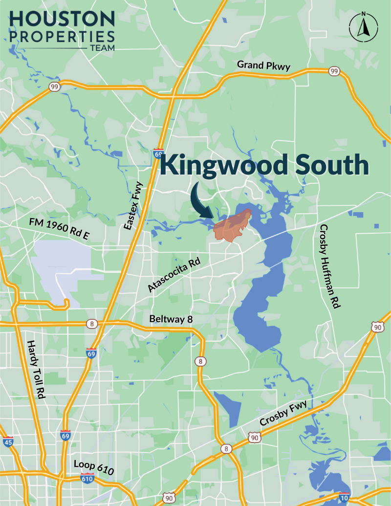 Kingwood South Map