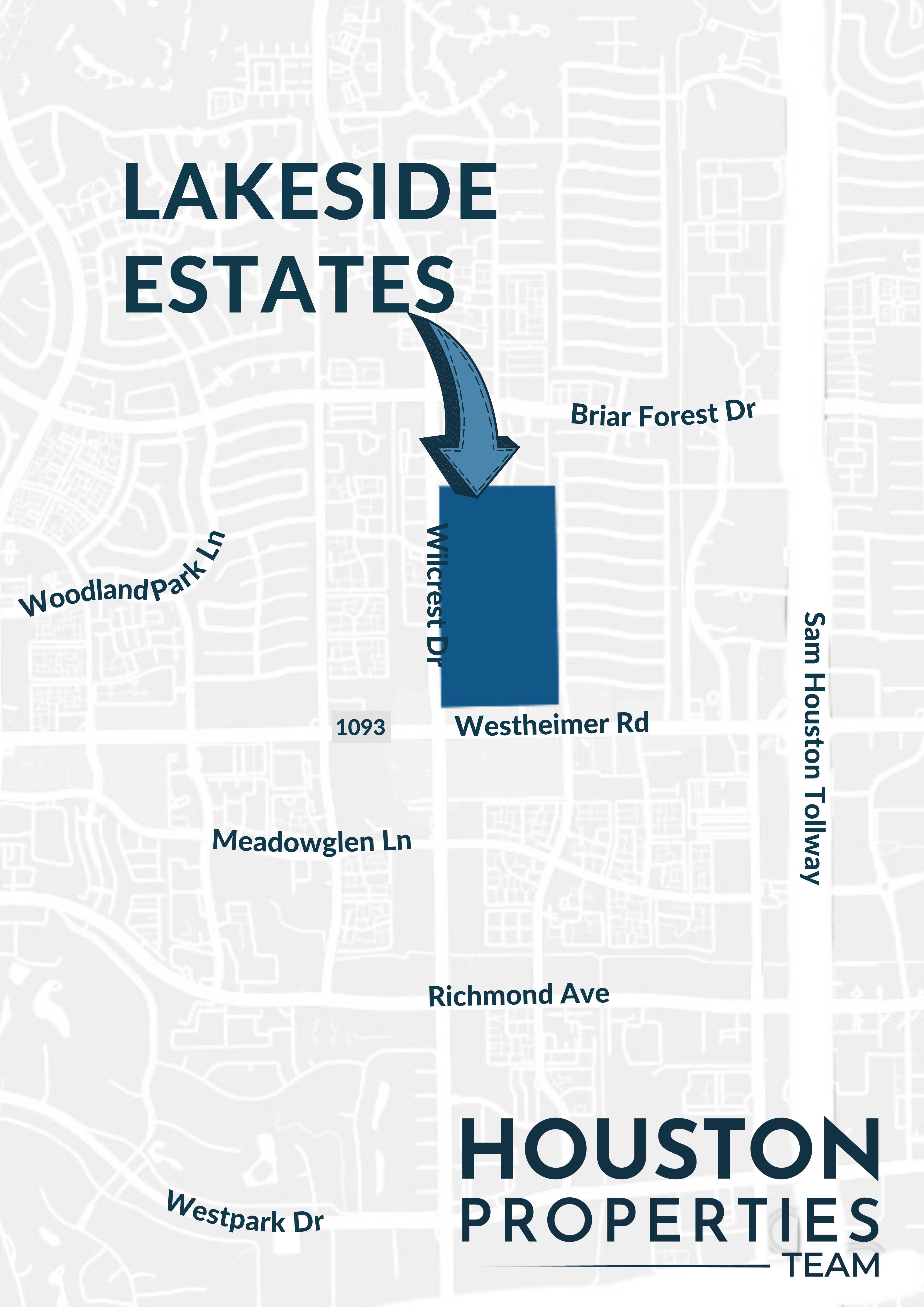 Lakeside Estates Map