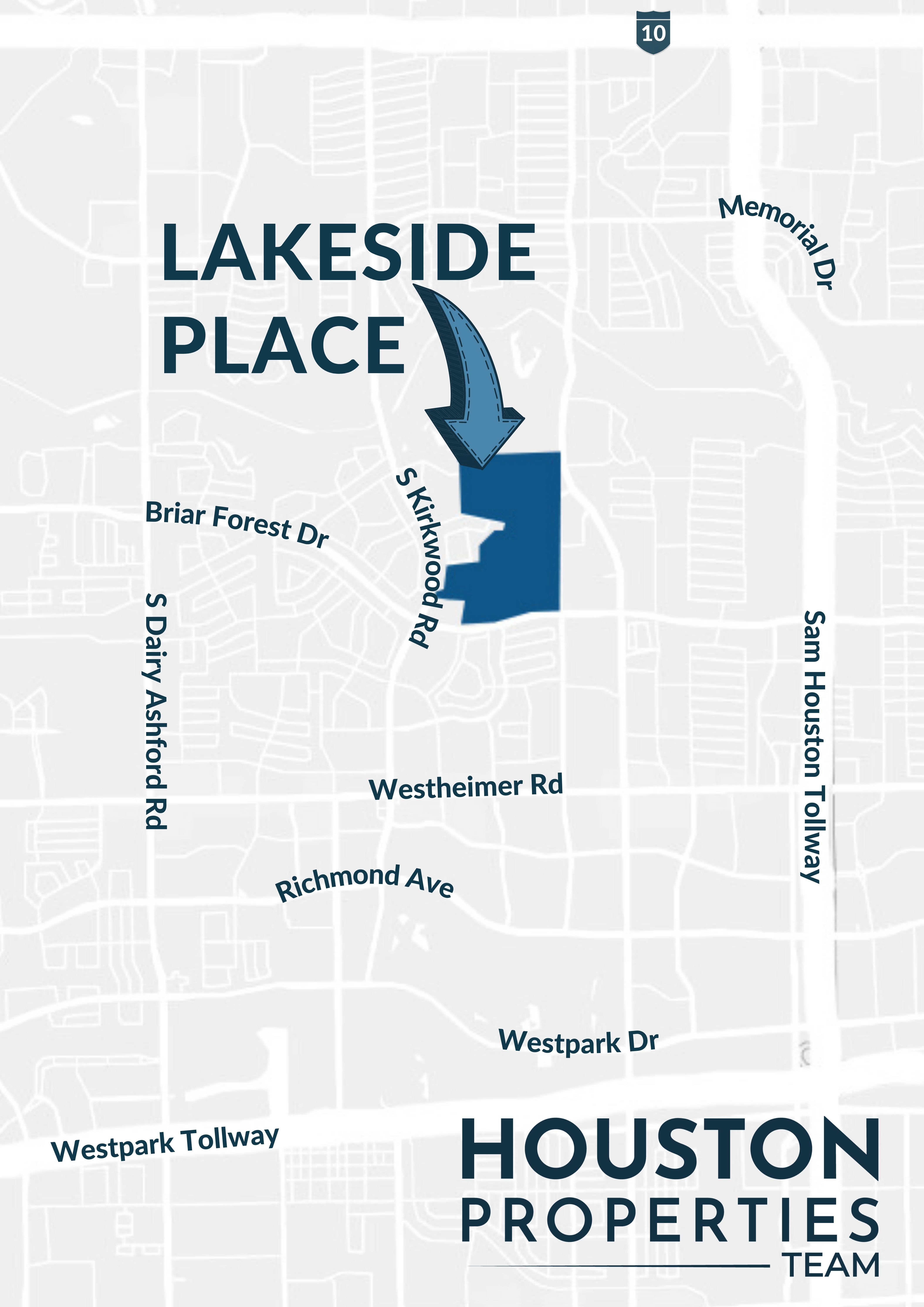 Lakeside Place Map