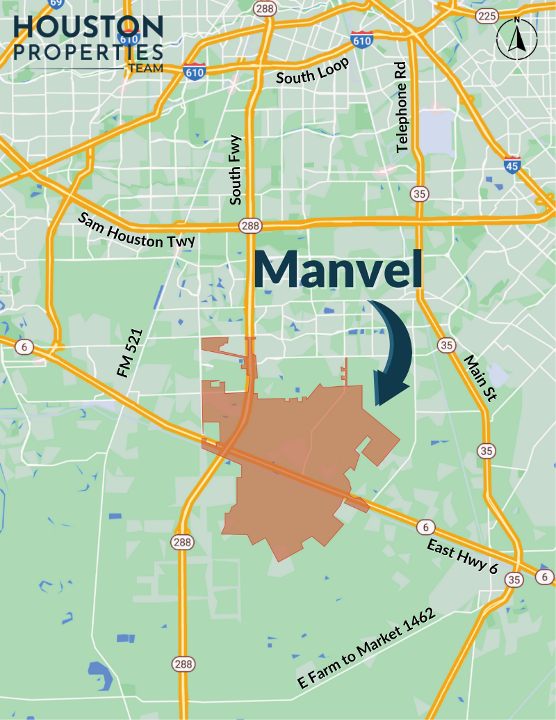 Manvel Map