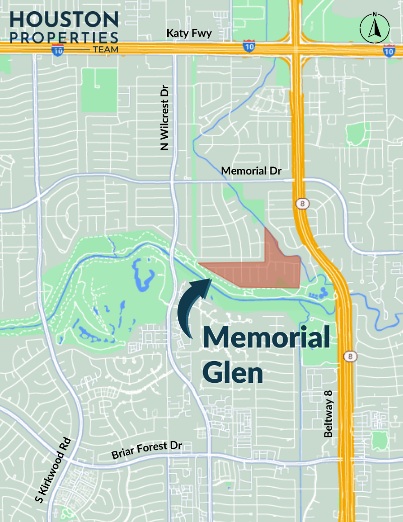 Memorial Glen Map