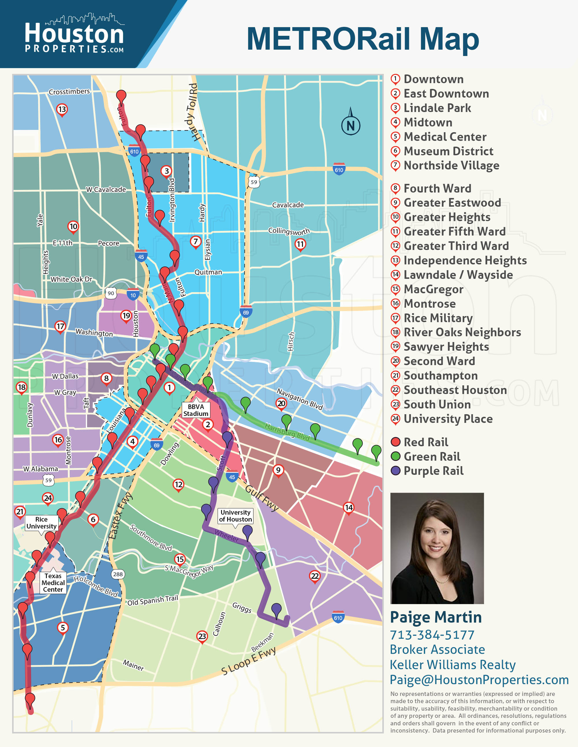 Memorial Area Map