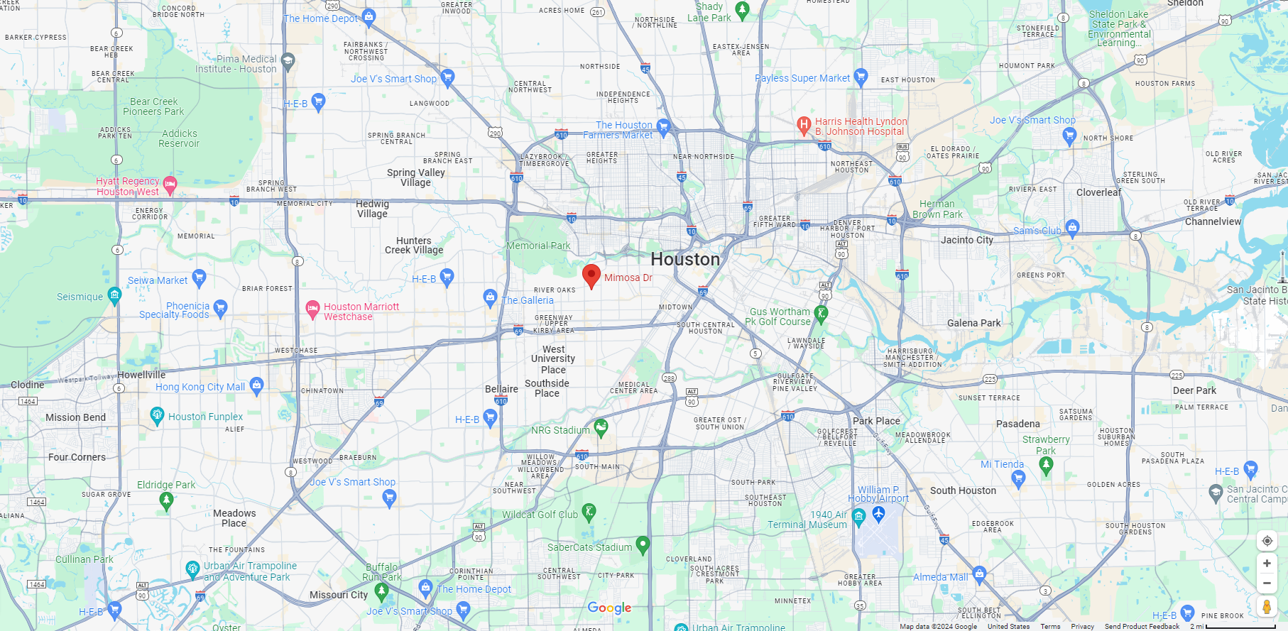 Mimosa Commons Map