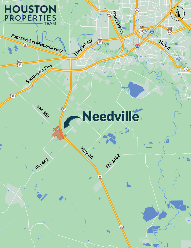 Needville Map